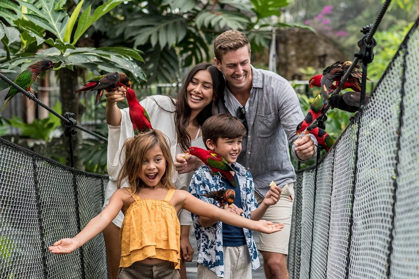 Bali animal encounter family hero slide