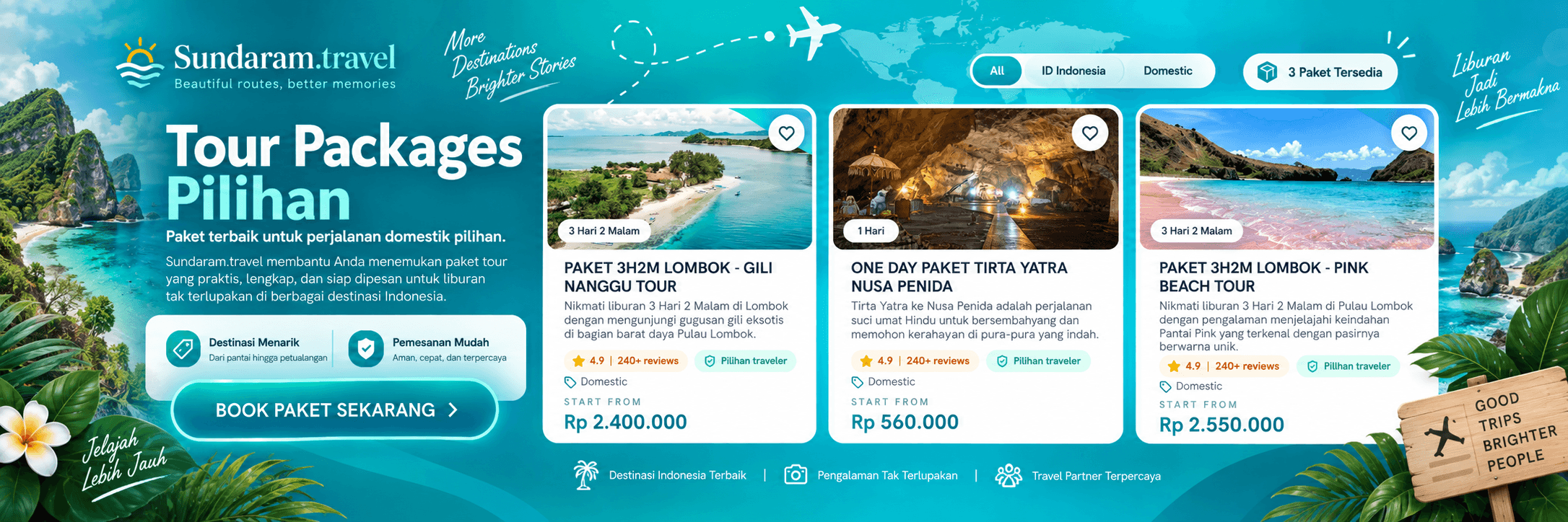 Promo paket tour Sundaram Travel