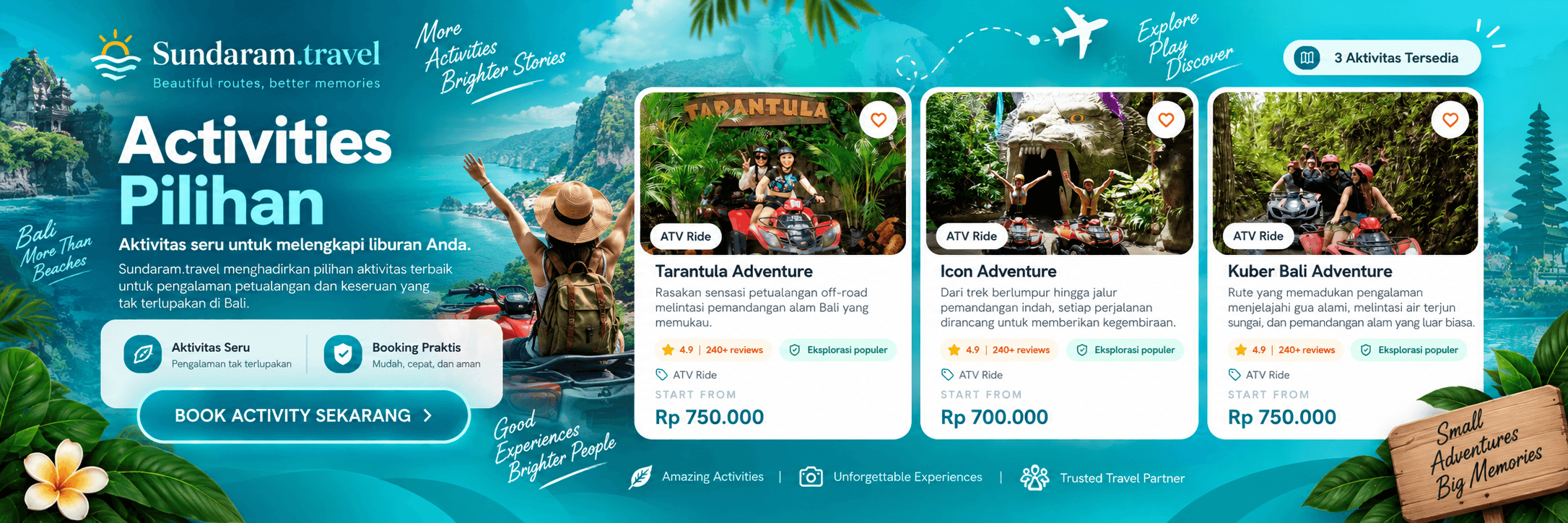 Promo aktivitas Sundaram Travel