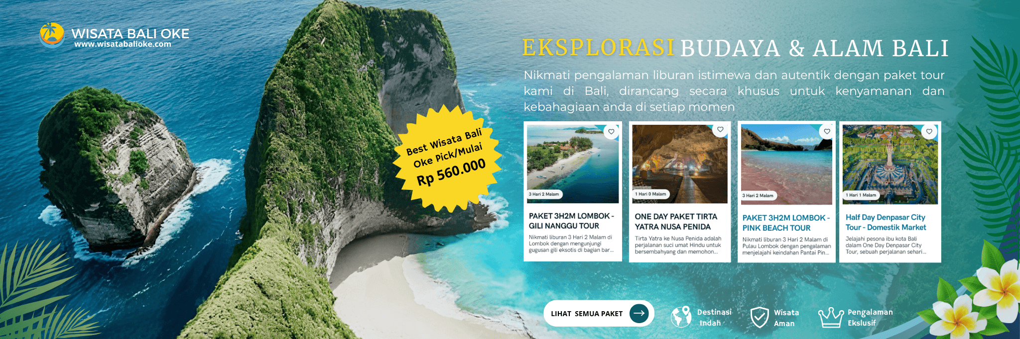Promo perjalanan Wisata Bali Oke